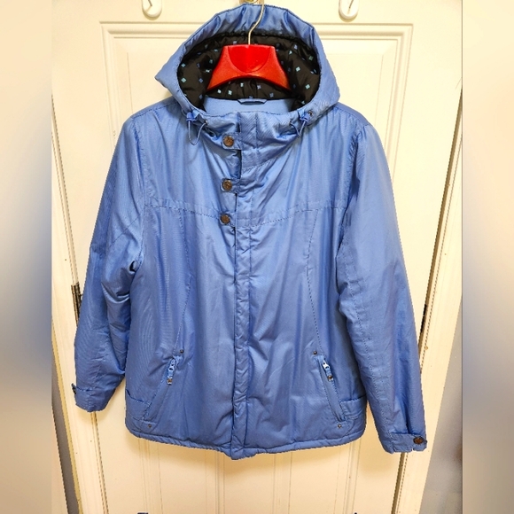 Women's Alpine Tek Ski Jacket Blue Sz LG - Picture 1 of 7